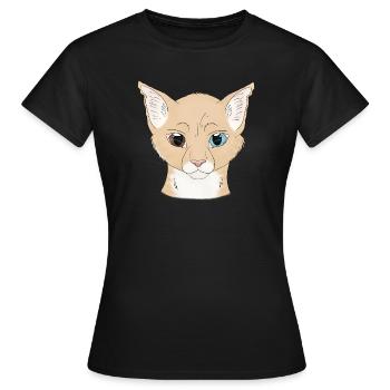 Warrior Cats - Brownfoot - Women's T-Shirt - black - Front - AI Model Female 172 dark (172cm)