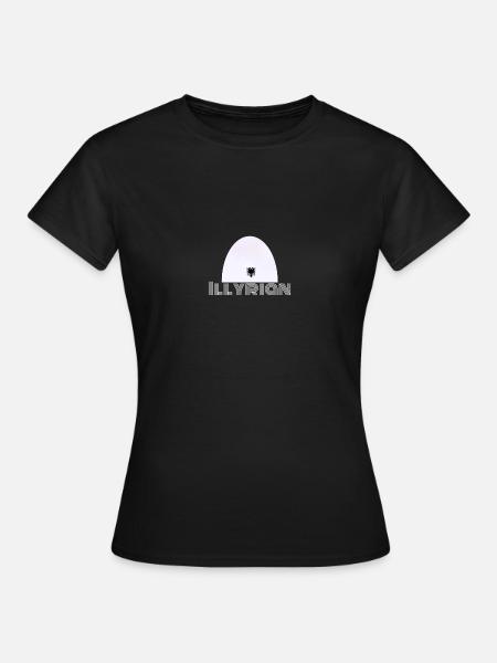 Plisi - Dame-T-shirt - sort