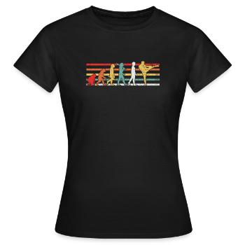 Kickboxen Kickboxer - Frauen T-Shirt - Schwarz - Vorne - AI Model Female 172 dark (172cm)