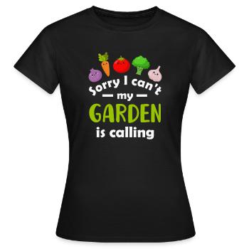 Jardinier Jardinier Jardinier - T-shirt Femme - noir - Devant - AI Model Female 172 dark (172cm)