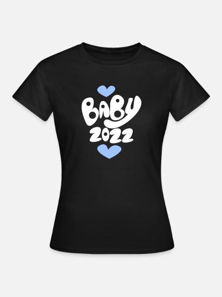Baby 2022 - Frauen T-Shirt - Schwarz