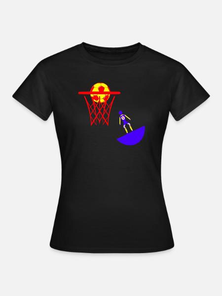 Subbuteo Basketballkorb - Frauen T-Shirt - Schwarz