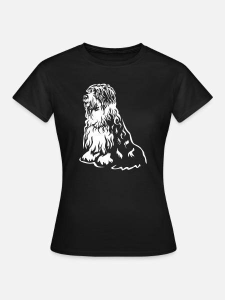 Bobtail "Black Edition" - Frauen T-Shirt - Schwarz