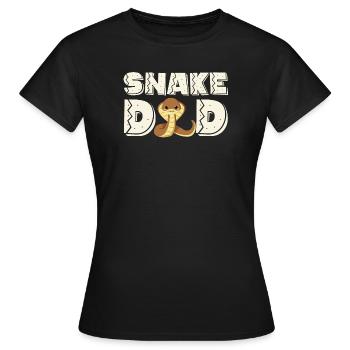 Serpents serpents - T-shirt Femme - noir - Devant - AI Model Female 172 dark (172cm)
