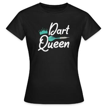 Dart Darts - Women's T-Shirt - black - Front - AI Model Female 172 dark (172cm)