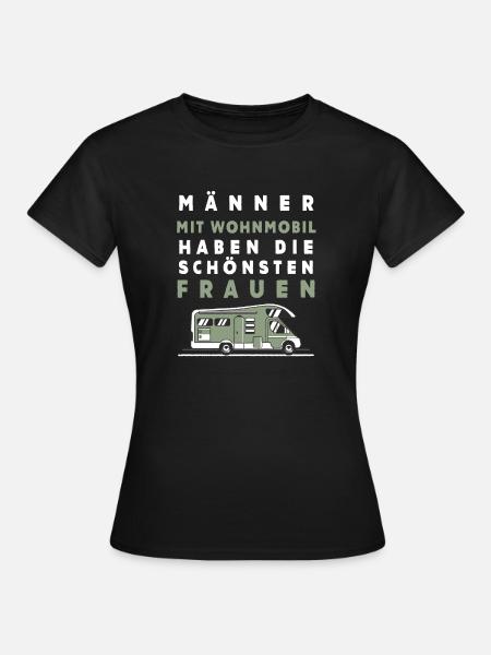 Wohnmobil Männer – Schönste Frauen - Frauen T-Shirt - Schwarz