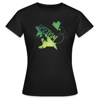 Usedom - Women's T-Shirt - black - Front - AI Model Female 172 dark (172cm)