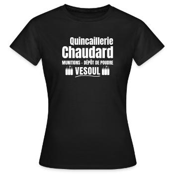 septième compagnie, film culte, militaire - T-shirt Femme - noir - Devant - AI Model Female 172 dark (172cm)