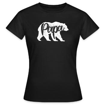 Wildcat Script Monochrome - Women's T-Shirt - black - Front - AI Model Female 172 dark (172cm)