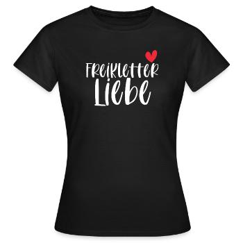 Freiklettern Klettern Liebe Berge Sport Geschenk - Frauen T-Shirt - Schwarz - Vorne - AI Model Female 172 dark (172cm)