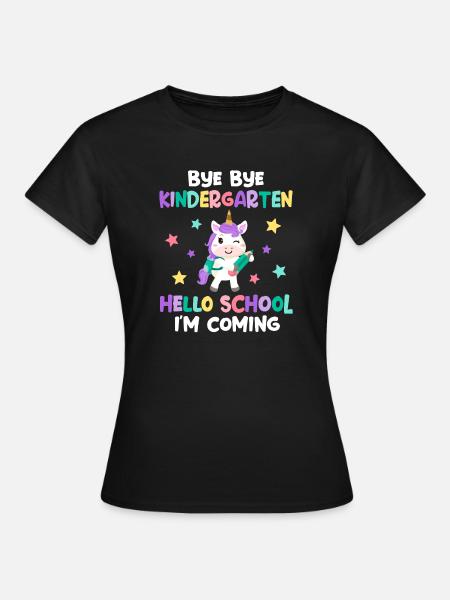 Schule 1. Klasse Einschulung - Frauen T-Shirt - Schwarz