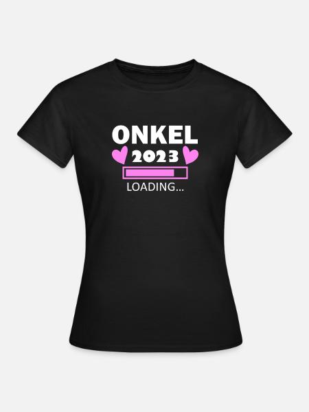 Onkel Loading 2023 - Frauen T-Shirt - Schwarz