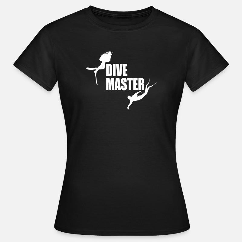 Divemaster Scuba Diving - Women's T-Shirt - black