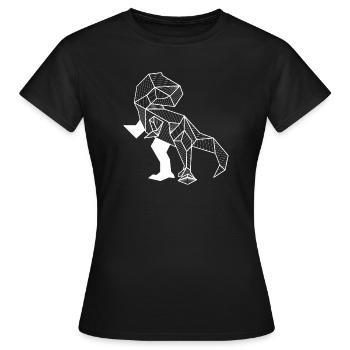 Trex - T-shirt Femme - noir - Devant - AI Model Female 172 dark (172cm)