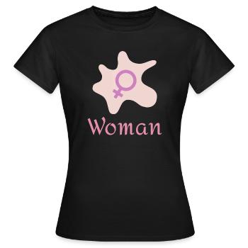 Femme - T-shirt Femme - noir - Devant - AI Model Female 172 dark (172cm)