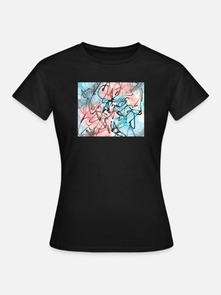 Crazysplash - Frauen T-Shirt - Schwarz