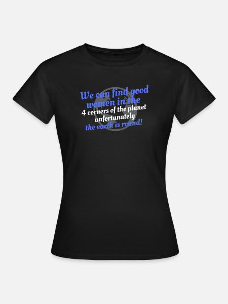 Global Love Quest Tee - Frauen T-Shirt - Schwarz