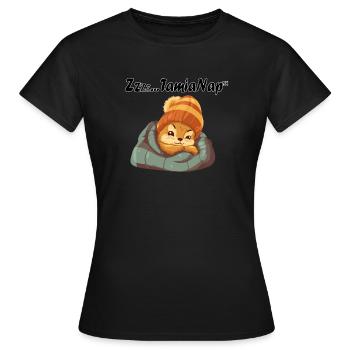 Tamia nap - Women's T-Shirt - black - Front - AI Model Female 172 dark (172cm)