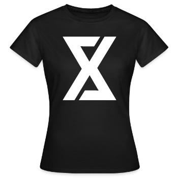 Art numérique simple logo - T-shirt Femme - noir - Devant - AI Model Female 172 dark (172cm)