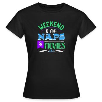 Regarder la déclaration du film Streaming Films de cinéma - T-shirt Femme - noir - Devant - AI Model Female 172 dark (172cm)