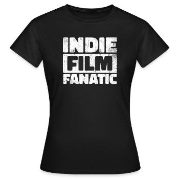 Film Schauen Theater Movies Statement Dvd Abend - Frauen T-Shirt - Schwarz - Vorne - AI Model Female 172 dark (172cm)