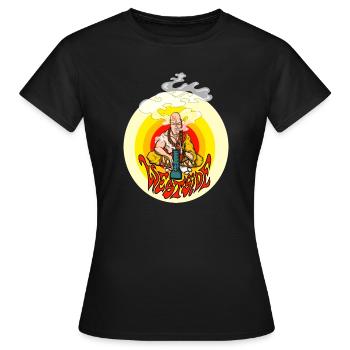 Côté ouest - T-shirt Femme - noir - Devant - AI Model Female 172 dark (172cm)