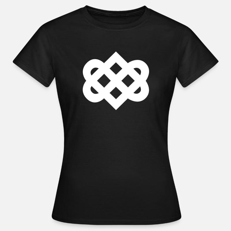 Elegant Abstract Tribal Pattern - Women's T-Shirt - black