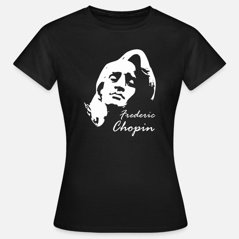 Chopin Frederic - Women's T-Shirt - black