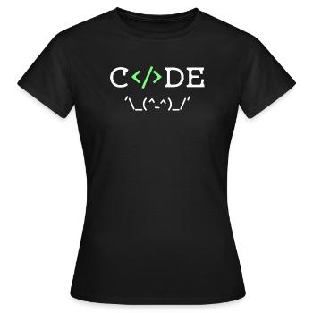 Arbeit Spruch Entwickler Karriere Workaholic Job - Frauen T-Shirt - Schwarz - Vorne - AI Model Female 172 dark (172cm)