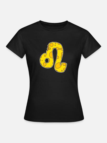 Zodiac sign Leo Symbol - Women's T-Shirt - black