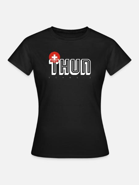 Thun - Frauen T-Shirt - Schwarz