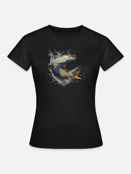Brochet - T-shirt Femme - noir