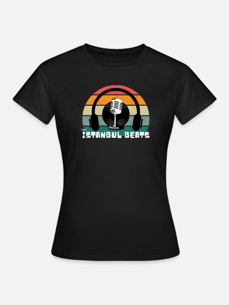 Im Retro Design gehaltenes Istanbul Shirt - Women's T-Shirt - black