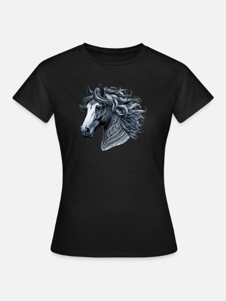 Cavallo - T-shirt dam - svart