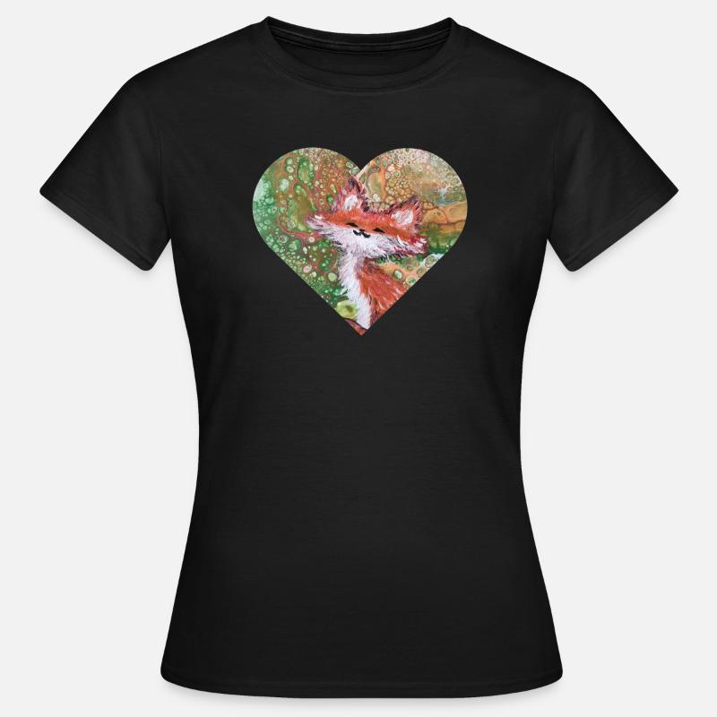 Fox - Women's T-Shirt - black