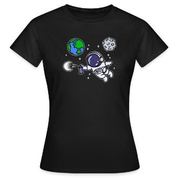 Graffiti Street Art Dessin Illustration Art - T-shirt Femme - noir - Devant - AI Model Female 172 dark (172cm)