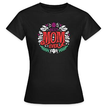 Beste Mutter aller Zeiten - Frauen T-Shirt - Schwarz - Vorne - AI Model Female 172 dark (172cm)