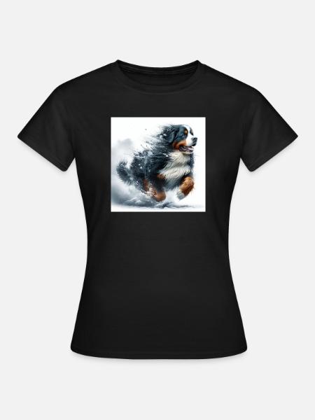 Berner Sennenhund - Frauen T-Shirt - Schwarz