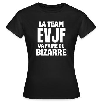 bachelorette party, bachelorette party - Women's T-Shirt - black - Front - AI Model Female 172 dark (172cm)