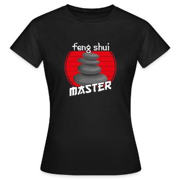 Feng Shui Master - Frauen T-Shirt - Schwarz - Vorne - AI Model Female 172 dark (172cm)
