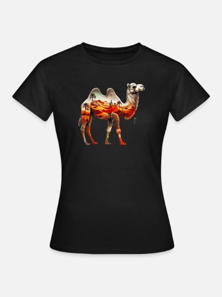 Chameau - T-shirt Femme - noir