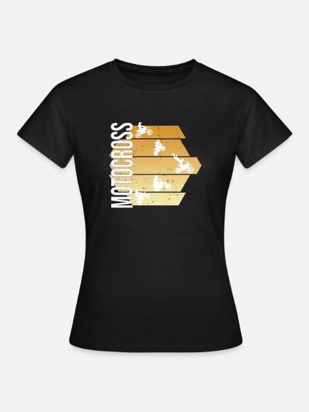 Motocross - Frauen T-Shirt - Schwarz
