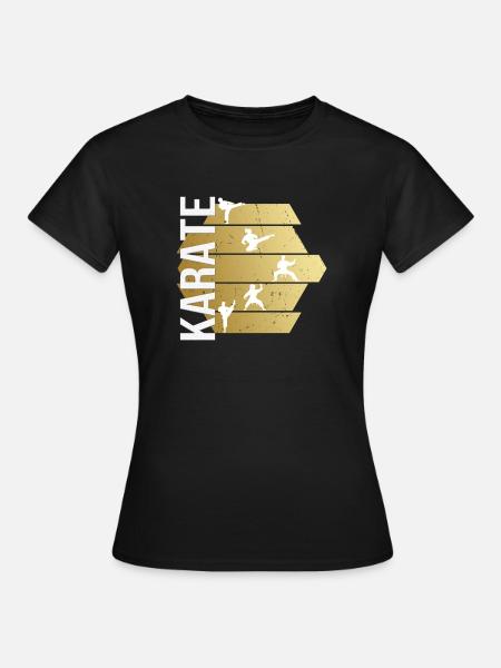Karate - Frauen T-Shirt - Schwarz