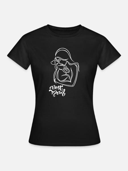 MAMAN - T-shirt Femme - noir