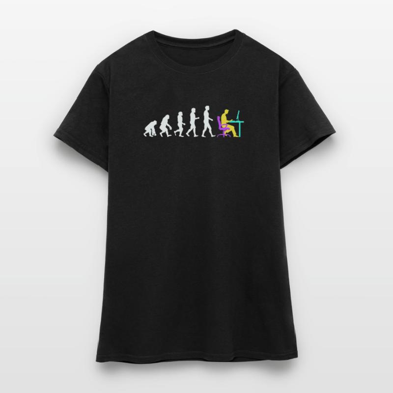 Developer Evolution Computergeek Open Source Women's T-Shirt