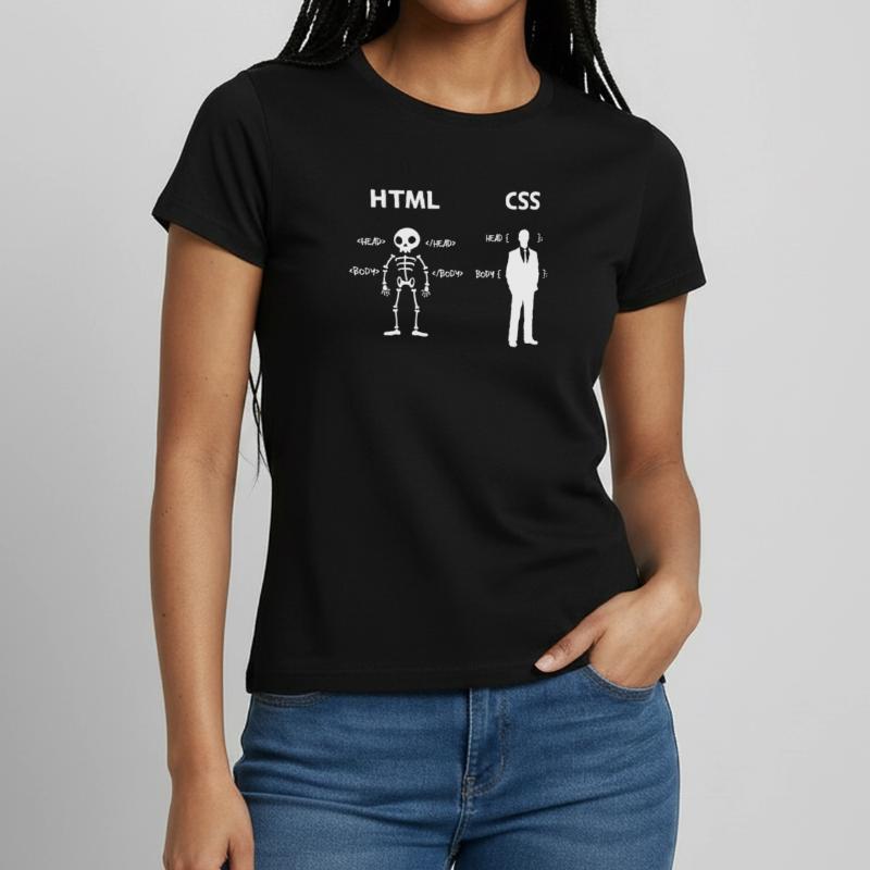 Code Css C++ Php Java Developer Code Scripting Women's T-Shirt