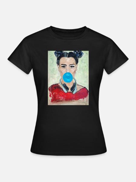Bubble Fun - Frauen T-Shirt - Schwarz