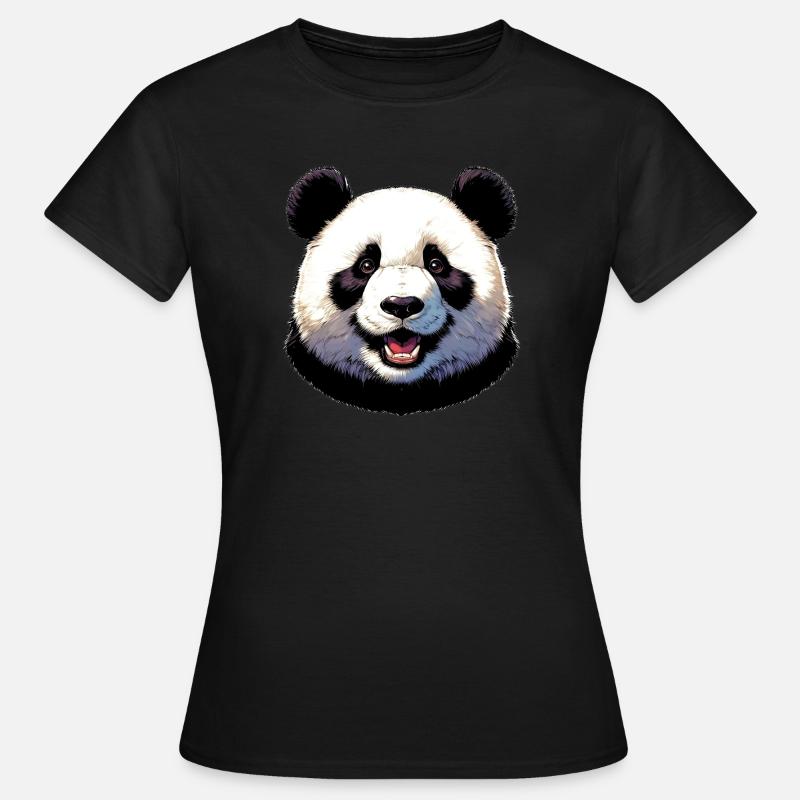 Panda - Women's T-Shirt - black
