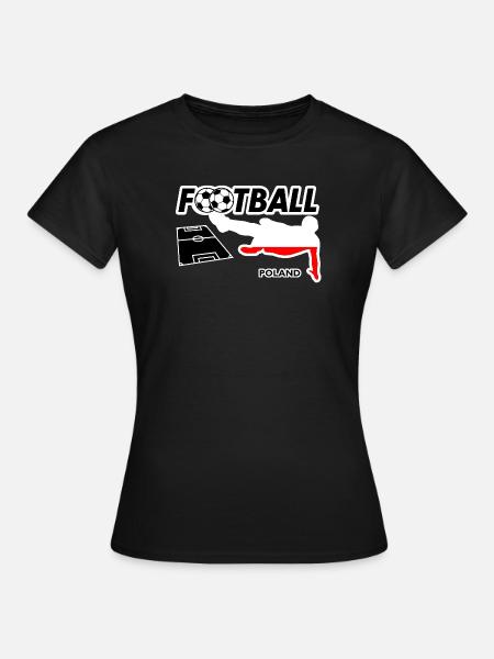 Football Fever Poland - Women's T-Shirt - black