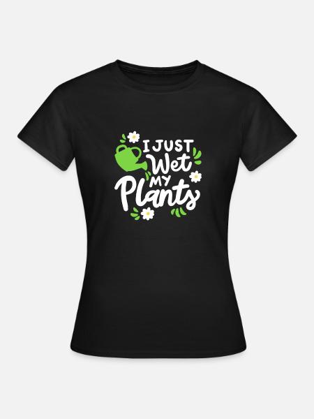 Garten Gartenarbeit - Frauen T-Shirt - Schwarz